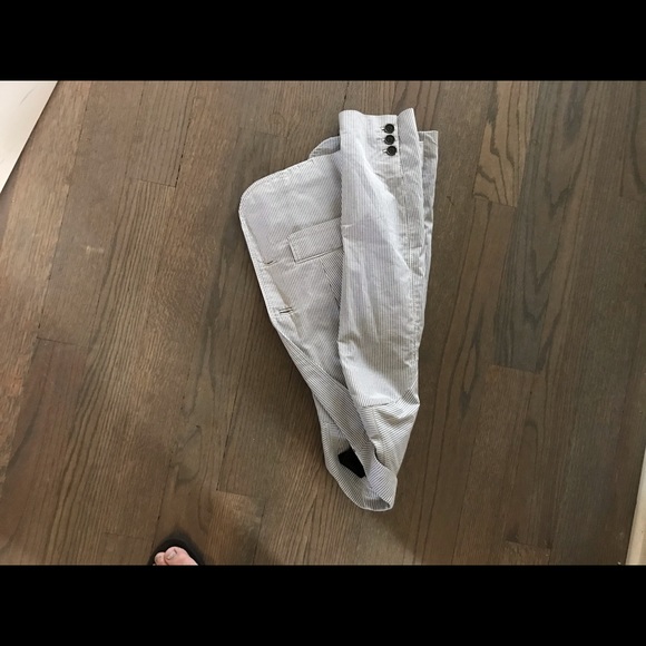 Abercrombie and Fitch seersucker size s like new - Picture 2 of 3